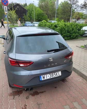 Seat Leon cena 37900 przebieg: 225000, rok produkcji 2012 z Warszawa małe 407